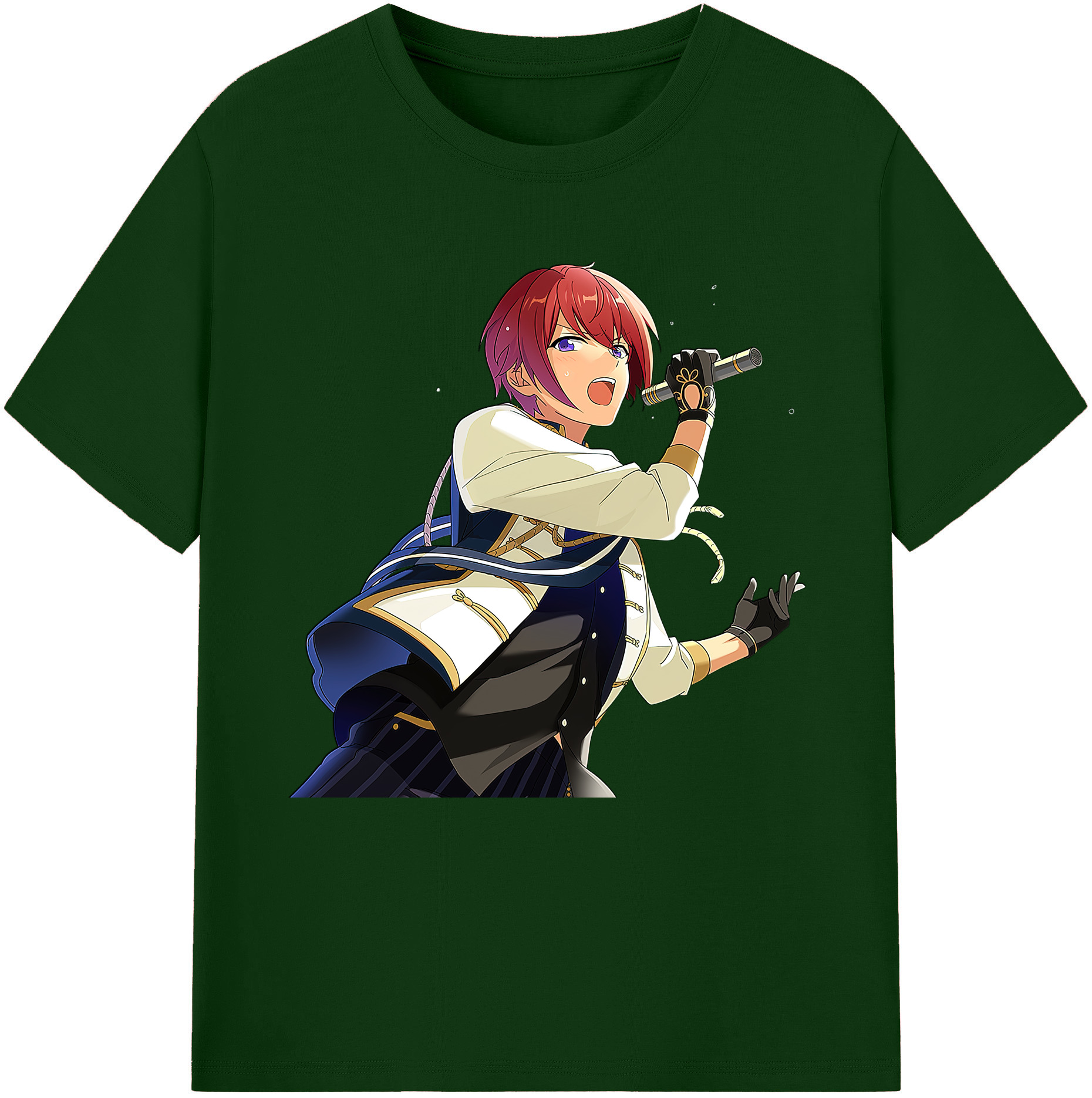 （画像用） あんさんぶるスターズ! Ensemble Stars 綿100％半袖Tシャツ（フロントプリント）